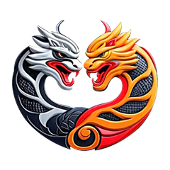 热门游戏图标：龙虎